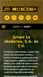 Mobile Screenshot of lamoderna.com.mx